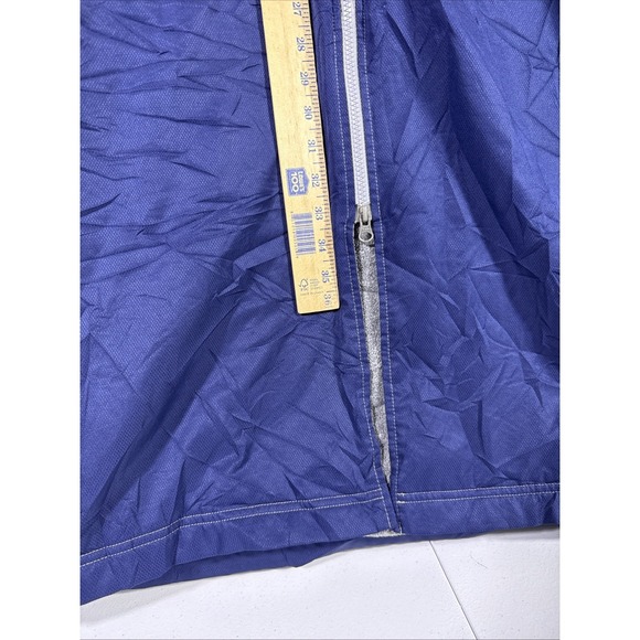 Speedo Long Jacket Adult Medium Fleece Lined Swim Full Zip Hooded Drawstring - Picture 7 of 16